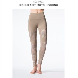 High waisted moto legging by Alo Yoga
